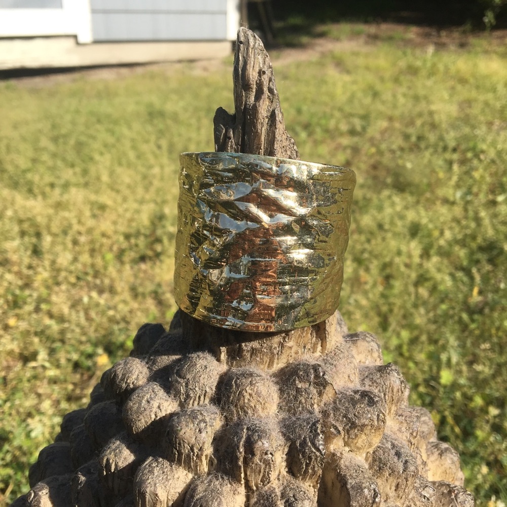 Gold cuff